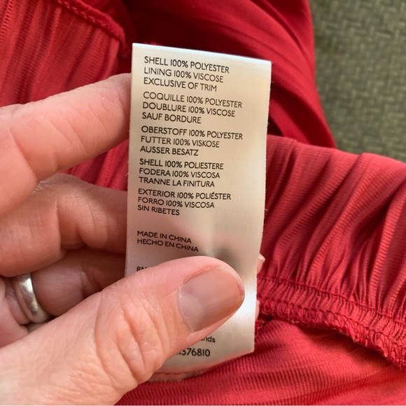 Anthropologie Red Mini Dress NWT - Picture 9 of 15